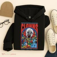 Clowns Aren't Funny Horror Hoodie thumb 4