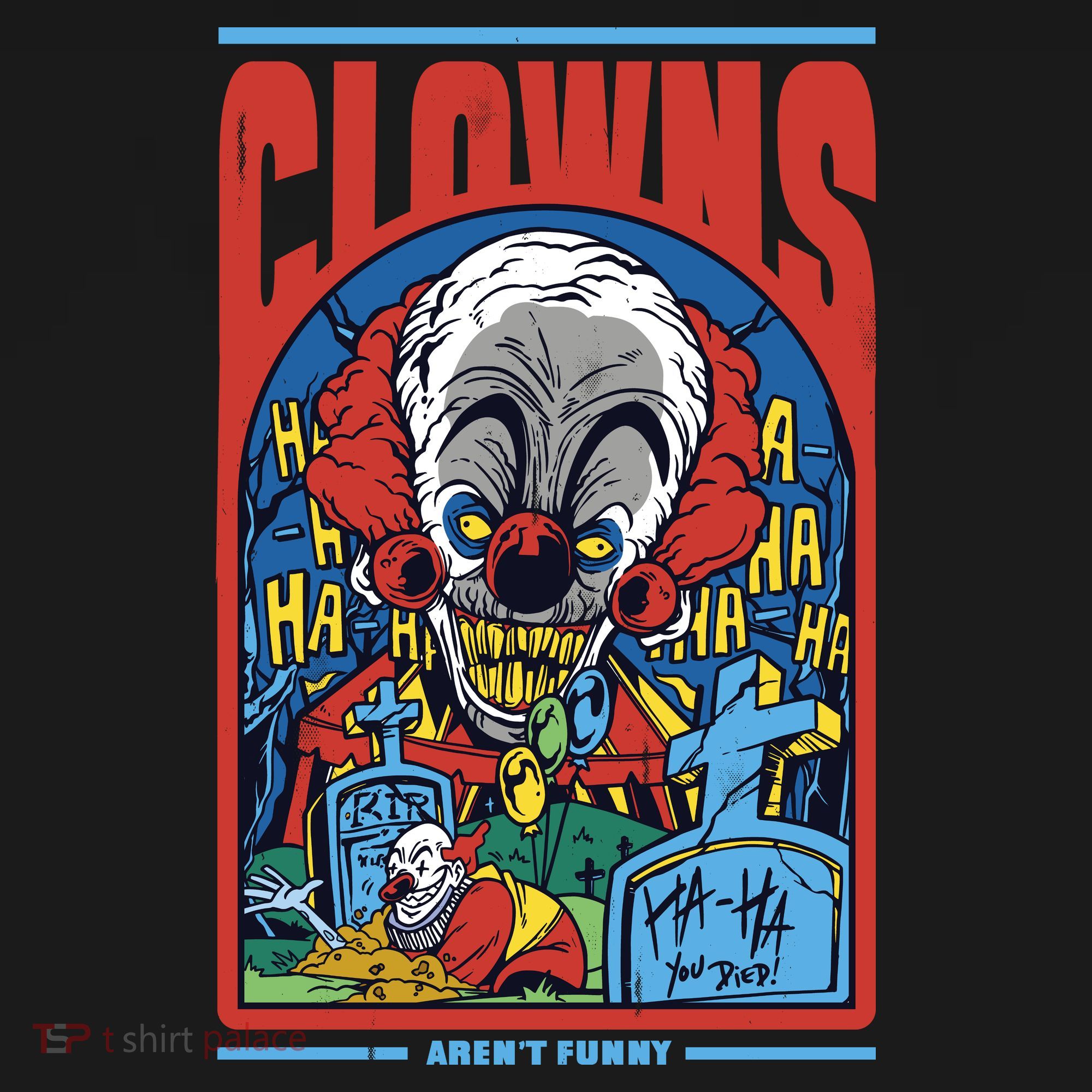 Clowns Aren't Funny Horror Hoodie