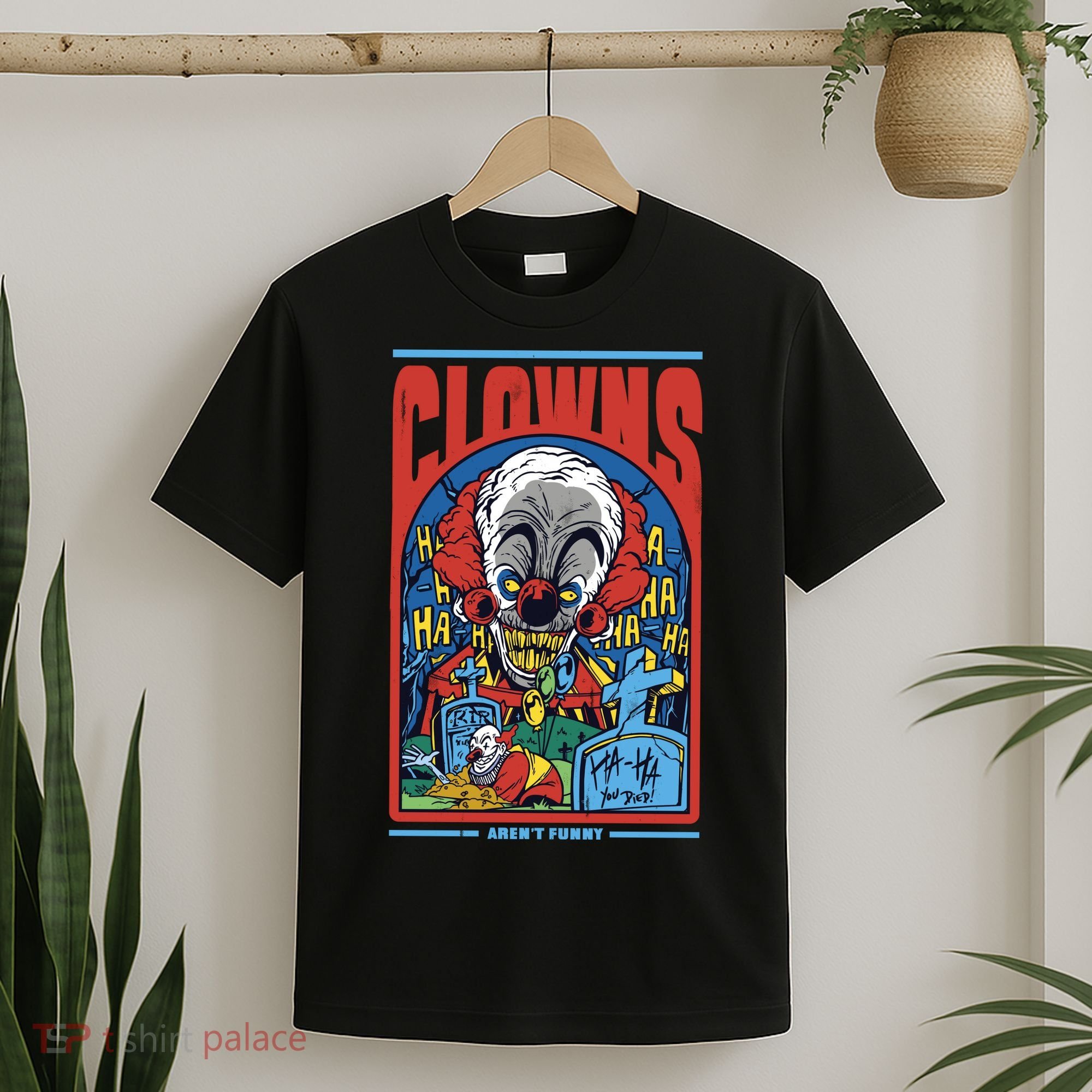 Clowns Aren't Funny Horror T-Shirt