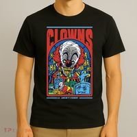 Clowns Aren't Funny Horror T-Shirt thumb 3