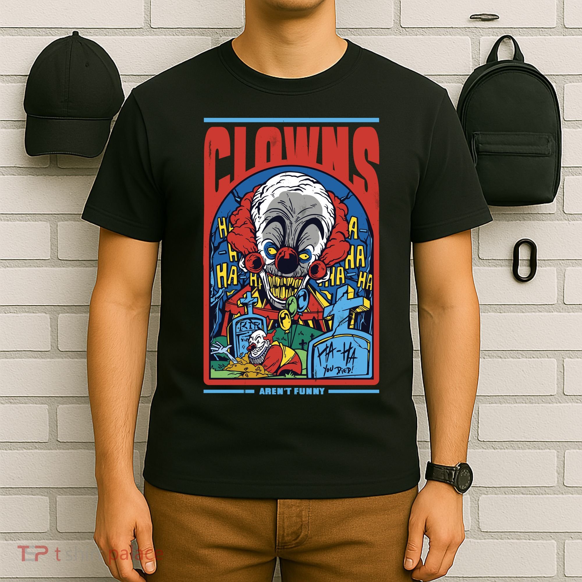 Clowns Aren't Funny Horror T-Shirt