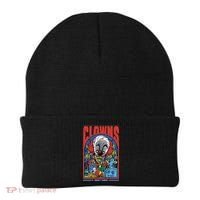Clowns Aren't Funny Horror Beanie thumb 0