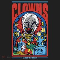 Clowns Aren't Funny Horror Beanie thumb 2