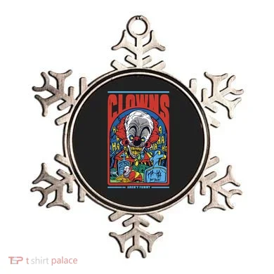 Clowns Aren't Funny Horror Ornament