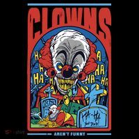 Clowns Aren't Funny Horror Women's Tank Top thumb 5