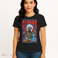 Clowns Aren't Funny Horror Women's T-Shirt thumb 4