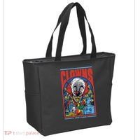 Clowns Aren't Funny Horror Tote Bag thumb 2