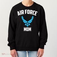 Cool Air Force Mom Best Proud Military Veteran Women's Sweatshirt thumb 0