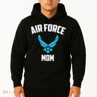 Cool Air Force Mom Best Proud Military Veteran Hoodie thumb 2
