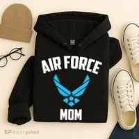 Cool Air Force Mom Best Proud Military Veteran Hoodie thumb 4
