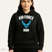 Cool Air Force Mom Best Proud Military Veteran Hoodie thumb 5