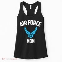 Cool Air Force Mom Best Proud Military Veteran Women's Tank Top thumb 0