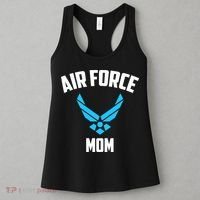 Cool Air Force Mom Best Proud Military Veteran Women's Tank Top thumb 3