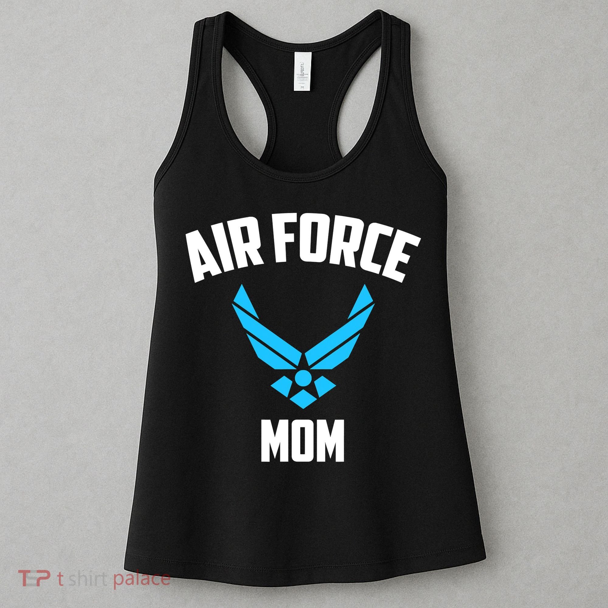 Cool Air Force Mom Best Proud Military Veteran Women's Tank Top