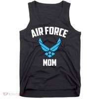 Cool Air Force Mom Best Proud Military Veteran Tank Top thumb 0