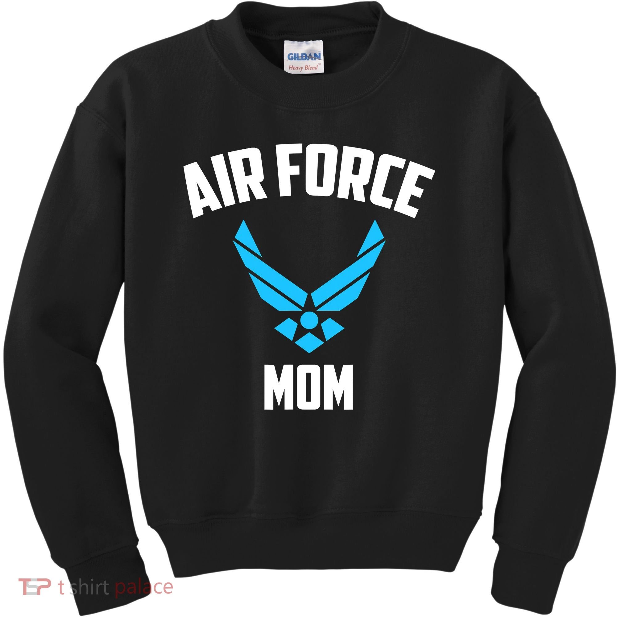 Cool Air Force Mom Best Proud Military Veteran Kids Sweatshirt