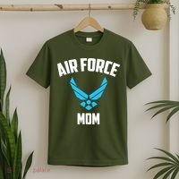 Cool Air Force Mom Best Proud Military Veteran T-Shirt thumb 2