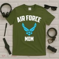 Cool Air Force Mom Best Proud Military Veteran T-Shirt thumb 5