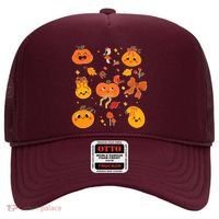 Cute Autumn Fall Pumpkins Ribbons Bows Hat thumb 0