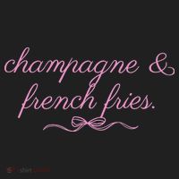 Champagne And French Fries Coquette Bow Tumbler thumb 3