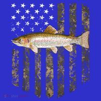 Camo American Flag Rainbow Trout Fishing 4th Of July Cute Gift Women's Tank Top thumb 5