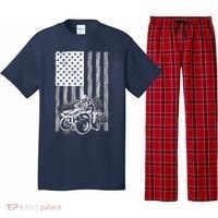 Cool ATV For Quad Racing Squad USA Flag 4 Wheeler Premium Pajama Set thumb 0