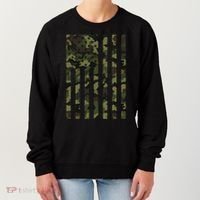 Camo American Flag Usa Camouflage Women Women's Sweatshirt thumb 0