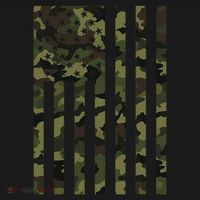 Camo American Flag Usa Camouflage Women Long Sleeve Shirt thumb 2