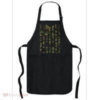 Camo American Flag Usa Camouflage Women Apron thumb 0