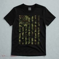 Camo American Flag Usa Camouflage Women T-Shirt thumb 5