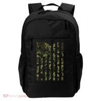 Camo American Flag Usa Camouflage Women Backpack thumb 0