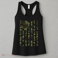 Camo American Flag Usa Camouflage Women Women's Tank Top thumb 3