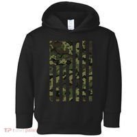 Camo American Flag Usa Camouflage Women Toddler Hoodie thumb 0