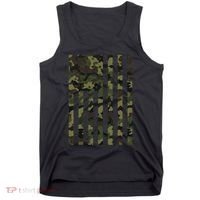Camo American Flag Usa Camouflage Women Tank Top thumb 0