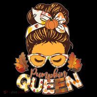 Cute Autumn Fall Pumpkin Queen Coffee Mug thumb 5