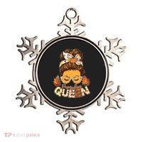 Cute Autumn Fall Pumpkin Queen Ornament thumb 0