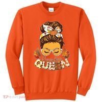 Cute Autumn Fall Pumpkin Queen Sweatshirt thumb 0