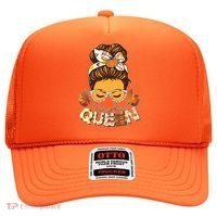 Cute Autumn Fall Pumpkin Queen Hat thumb 0