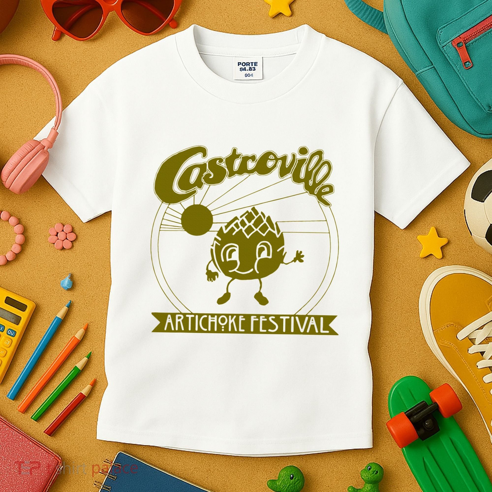 Castroville Artichoke Festival Kids T-Shirt