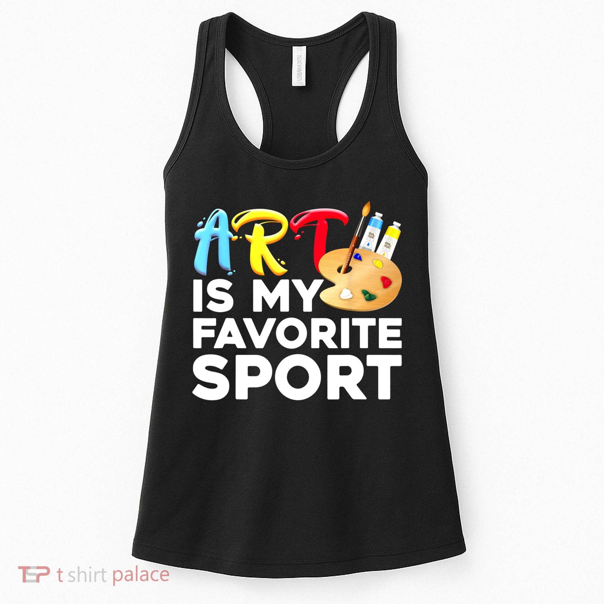 Cool Art For Women Artist Painter Art Teacher Painting Women's Tank Top