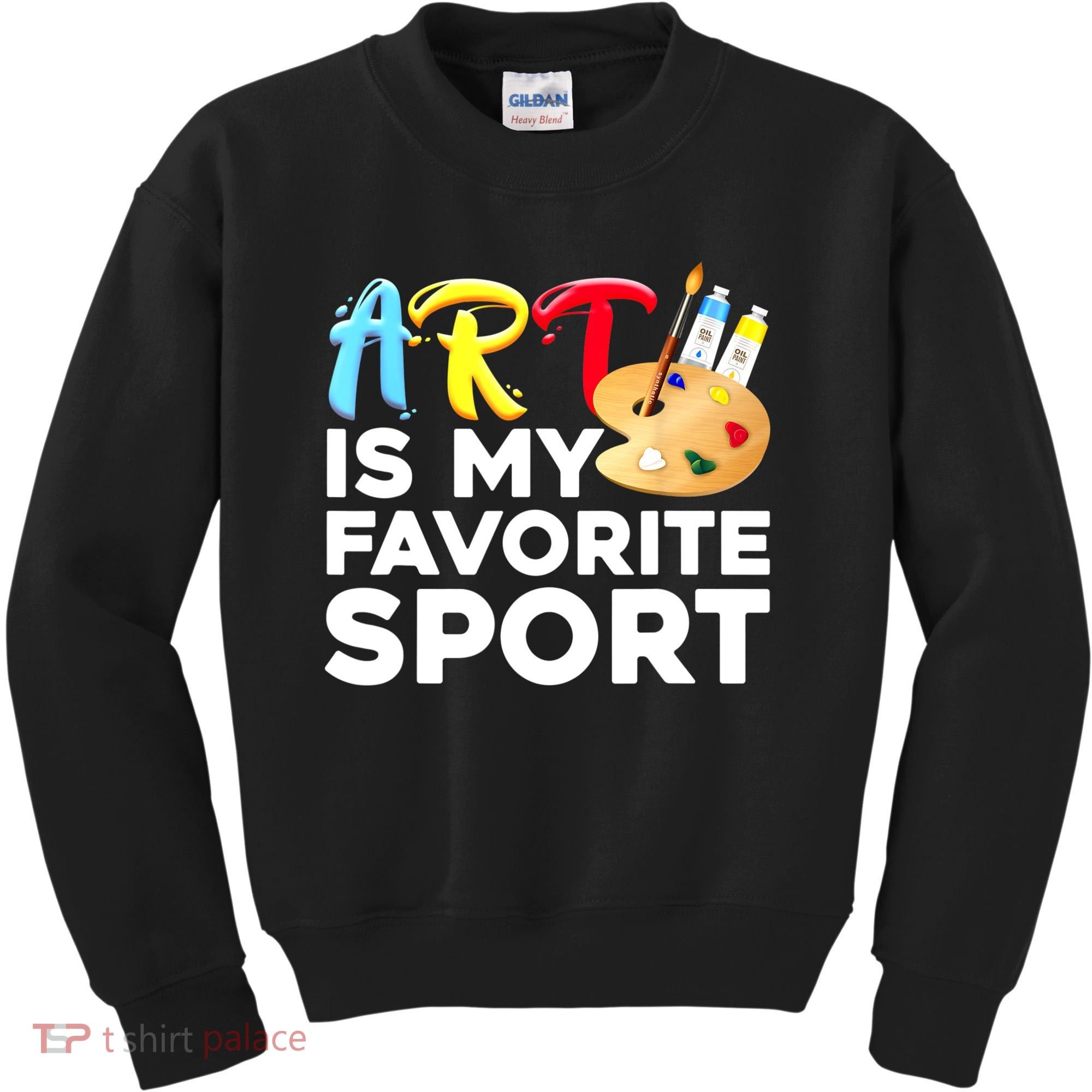 Cool Art For Women Artist Painter Art Teacher Painting Kids Sweatshirt