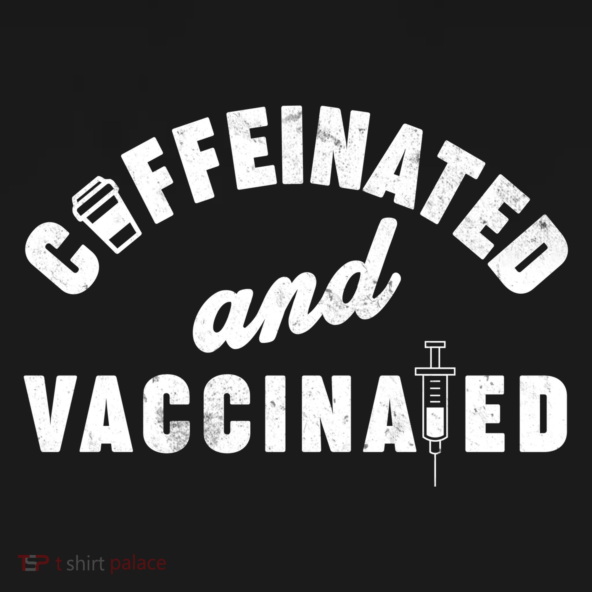 Caffeinated And Vaccinated Ornament