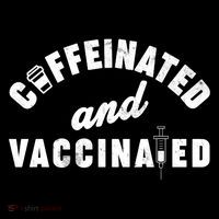 Caffeinated And Vaccinated Visor thumb 3