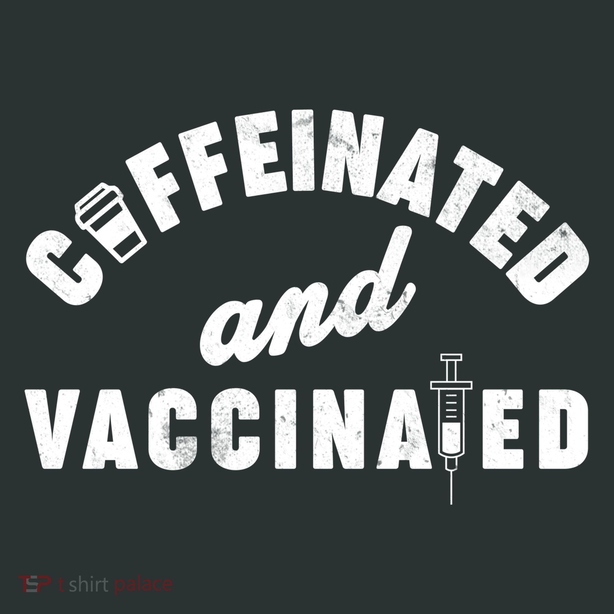 Caffeinated And Vaccinated Mousepad