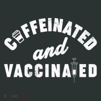 Caffeinated And Vaccinated Toddler T-Shirt thumb 4