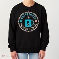 Caffinate & Procrastinate Women's Sweatshirt thumb 0