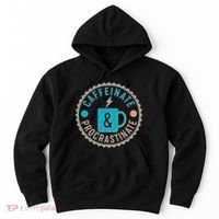 Caffinate & Procrastinate Hoodie thumb 0