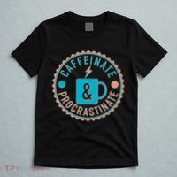 Caffinate & Procrastinate T-Shirt thumb 5