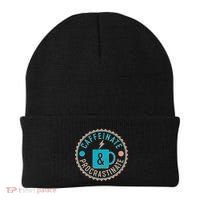 Caffinate & Procrastinate Beanie thumb 0