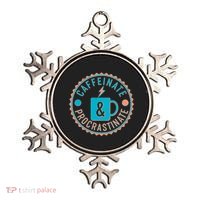 Caffinate & Procrastinate Ornament thumb 0